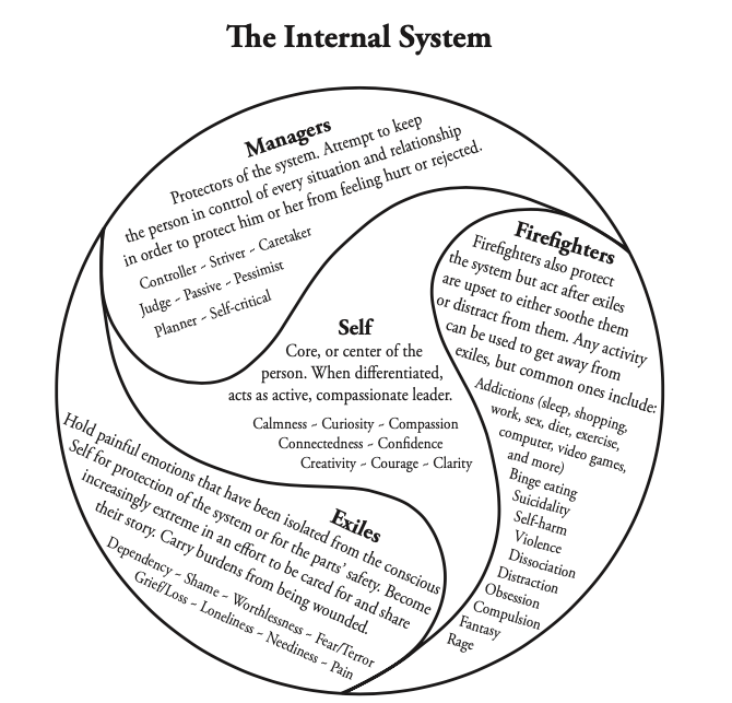 Exploring Internal Family Systems Tasshin